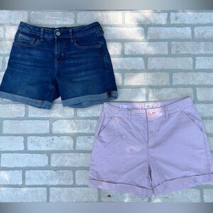 GAP High Waisted Denim Shorts Bundle